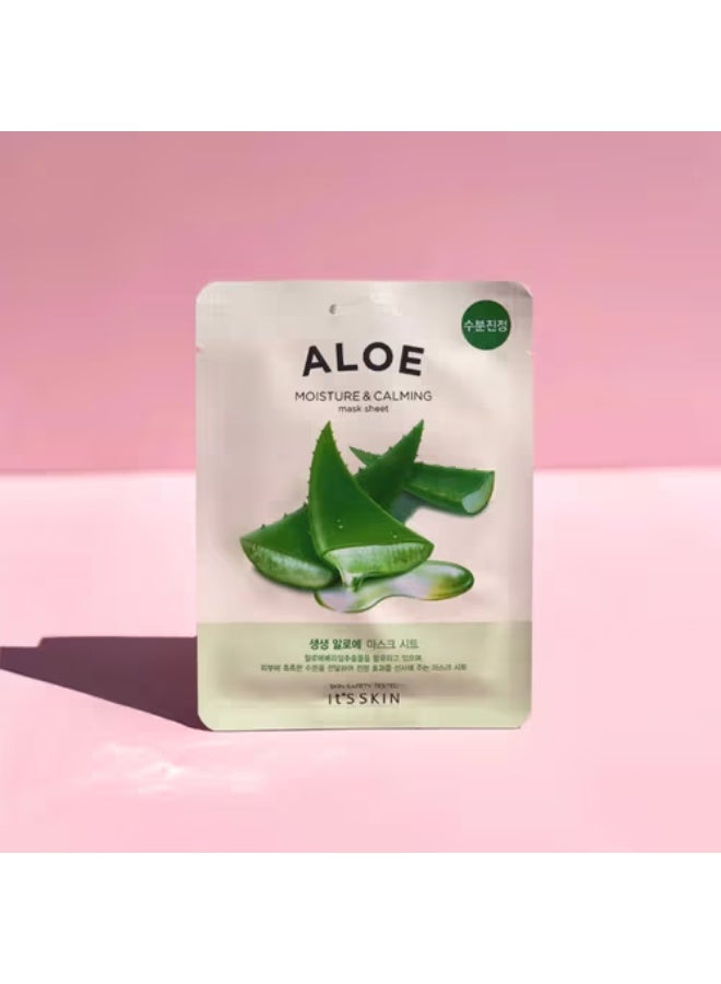 Its Skin It'S Skin The Fresh Moisture & Calming Mask Sheet Aloe 18g - Image 2